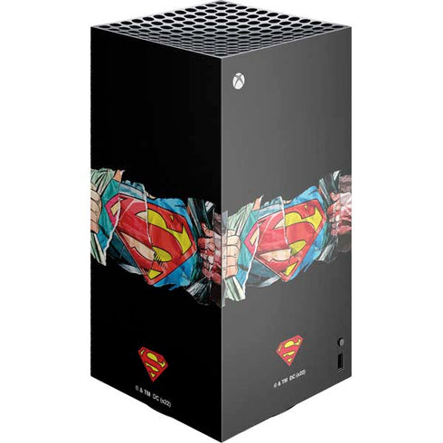 DC Comics Superman Shield XBox Series X Digital Edition Console Skin